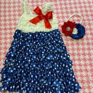 Patriotic Dress for Toddler